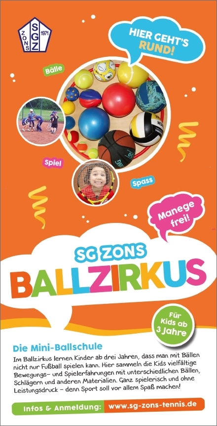 flyer ballzirkus